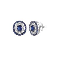 Earrings Salvini Woman Classico in White Gold Zaffiro 1.46 Ct 20108122 - 20108122